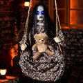 Halloween Animatronics Hanging Swinging Doll with Motion Sensor
