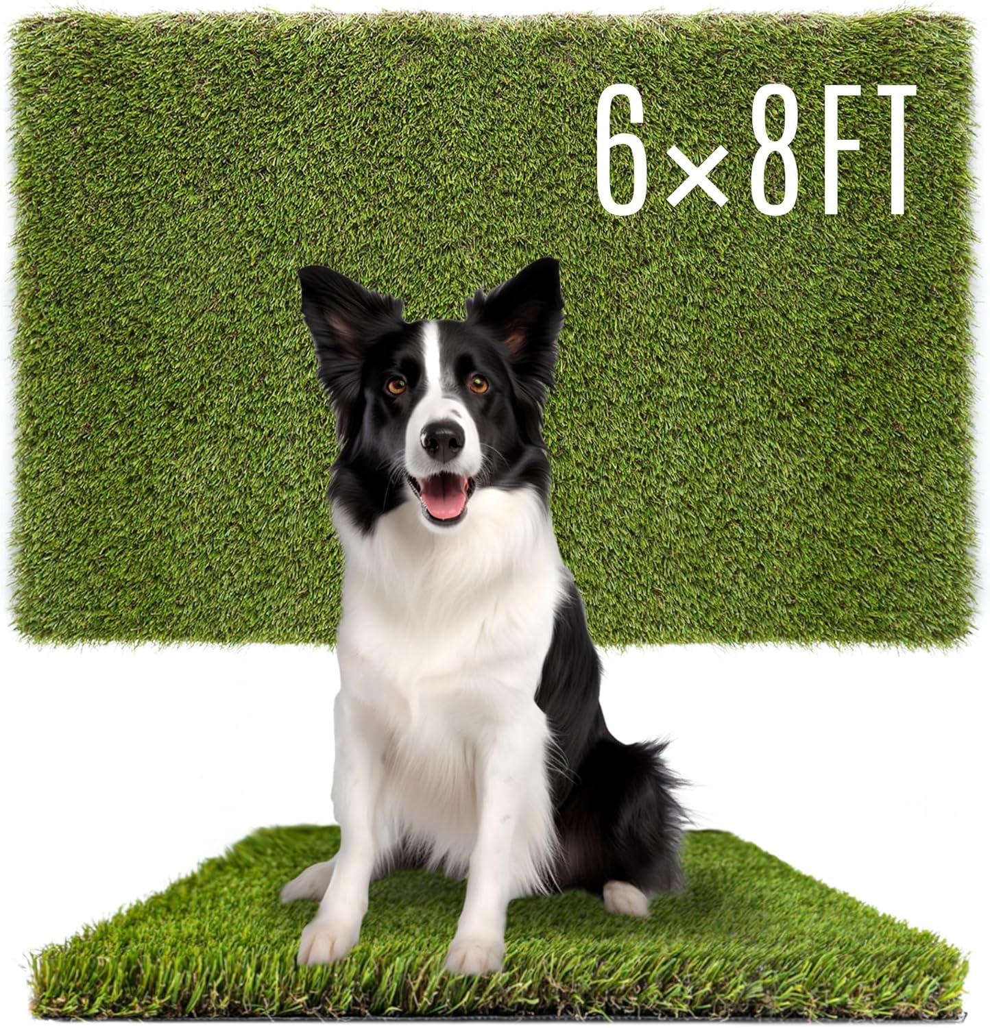 Dog Grass Pads 6 x 8 FT for Indoor Outdoor Potty Training