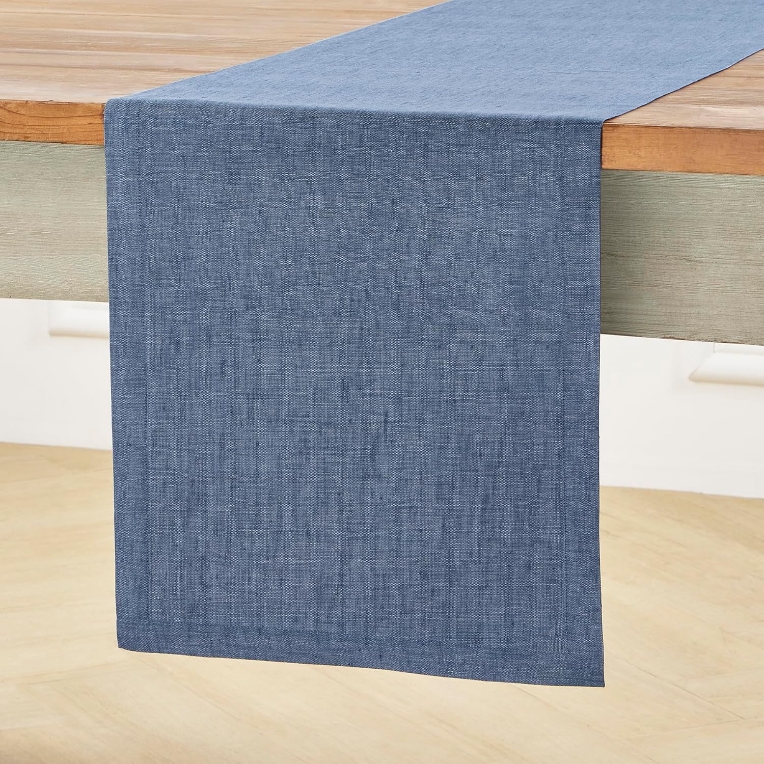 Solino Home Linen Table Runner 144 Inches Long for Dining