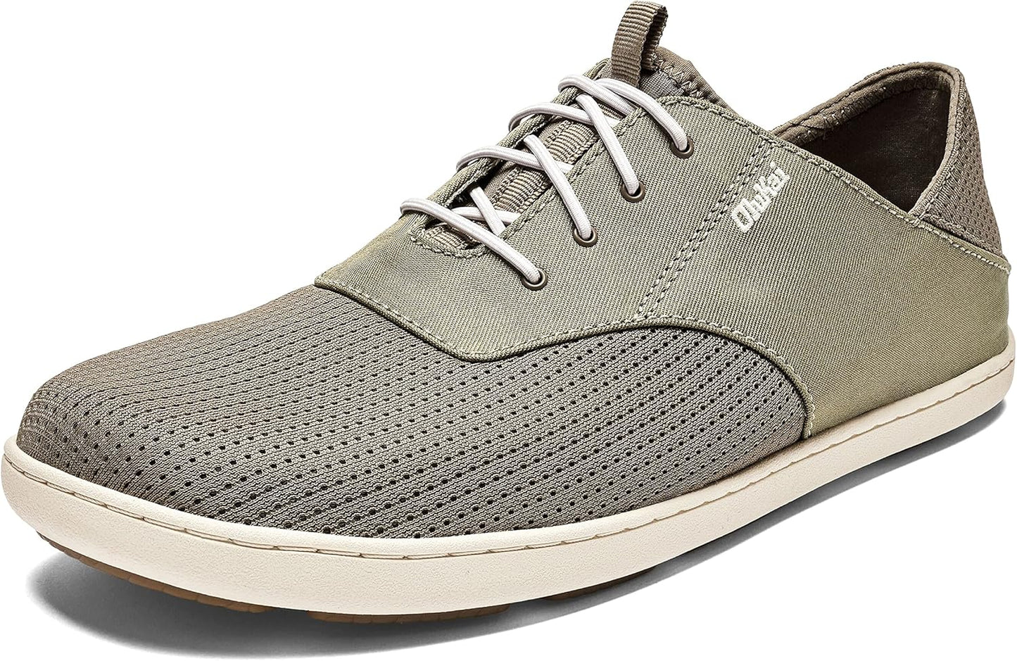 OLUKAI Nohea Moku Men's No Tie Boat Shoes for All-Day Comfort