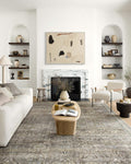 Layla Collection LAY-13 Antique/Moss 5 ft x 7 ft Area Rug - Vintage
