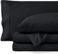 California King Sheet Set - 1800 Ultra-Soft Microfiber - Heathered