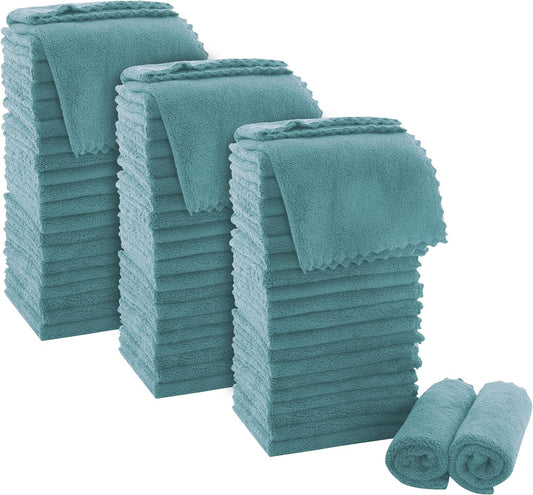 MOONQUEEN Ultra Soft Premium Washcloths Set - 72 Pack for Luxury