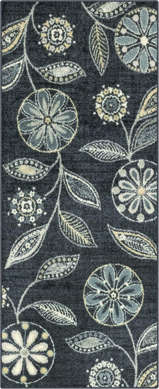 Maples Rugs Reggie Floral Runner Rug - Stylish and Durable Design