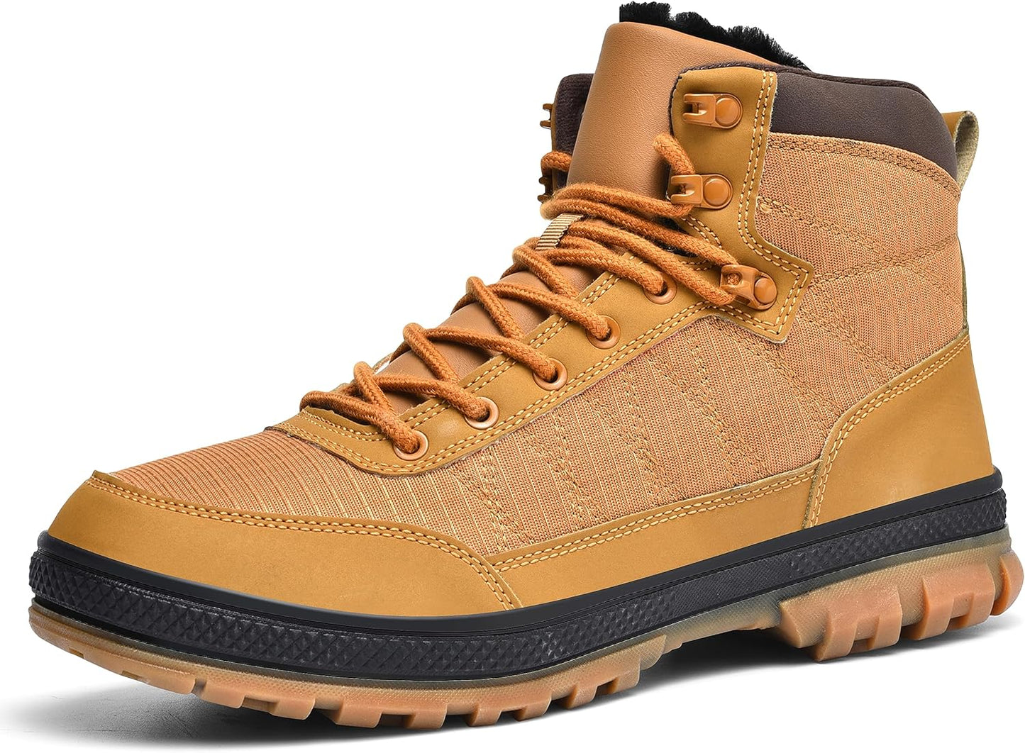 Wondamo Men's Snow Boots: Lightweight Waterproof Winter Footwear