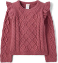 Gymboree Girls Long Sleeve Cable Knit Sweaters for Toddlers