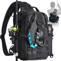 Piscifun Fishing Backpack with Rod Holder - Versatile Travel X Sling