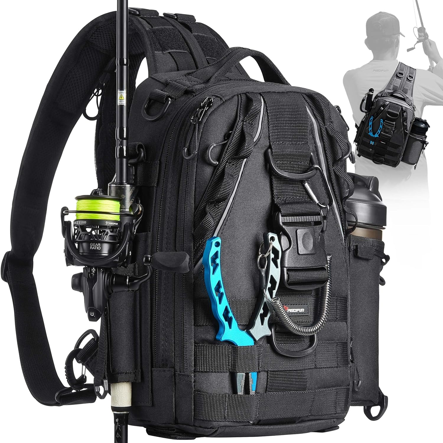 Piscifun Fishing Tackle Backpack: Ultimate Gear Organization