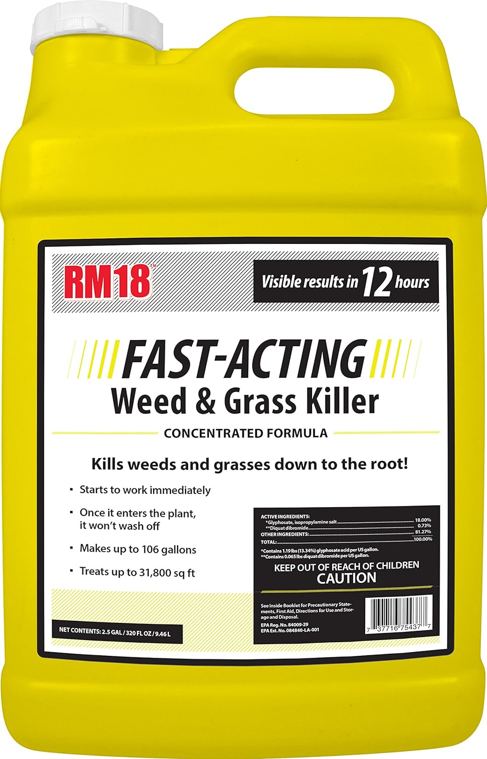 Fast-Acting Weed & Grass Killer Herbicide for Effective Control
