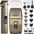 Hatteker Professional Hair Clipper and Foil Shaver Kit