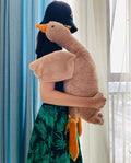 Tanha Goose Plush 35 in Soft Stuffed Goose - Big Cuddle Pillow