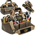 Ryker Heavy Duty 14 in Wide Mouth Tool Bag - Durable, Organized