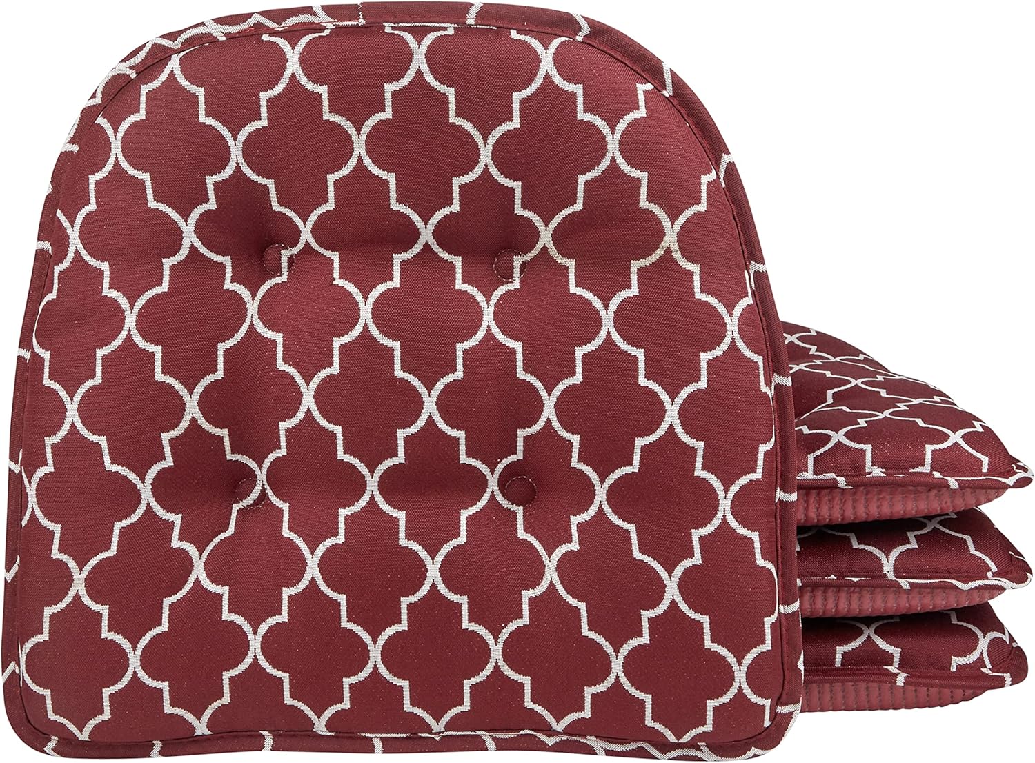 Klear Vu Omega Non-Slip Chair Cushions for Dining and Office