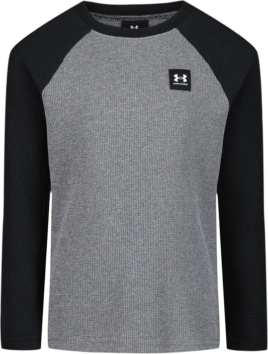 Under Armour Printed Mesh Short Set for Baby Girls - Mod Gray