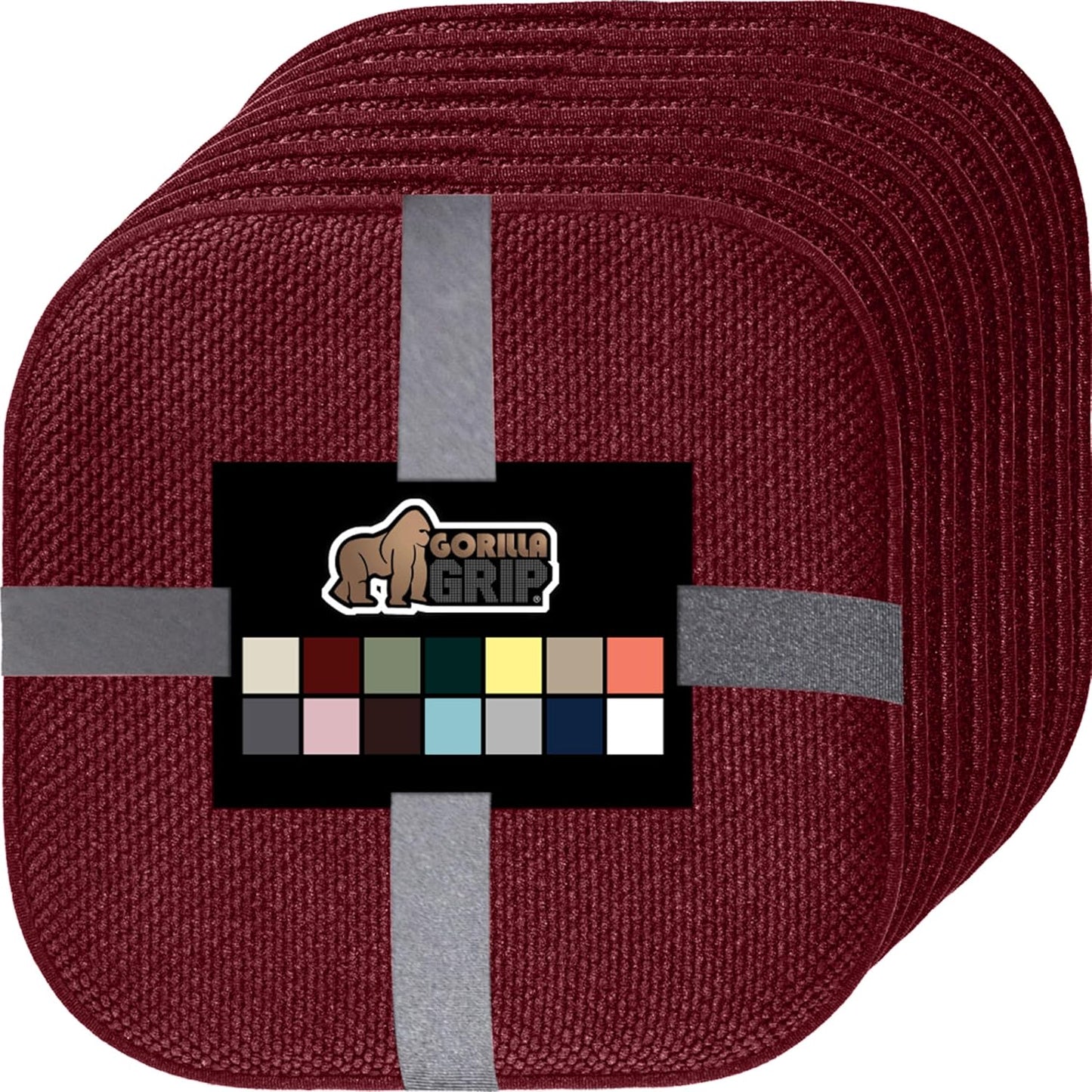GORILLA GRIP Chair Cushions Set of 8 for Ultimate Comfort