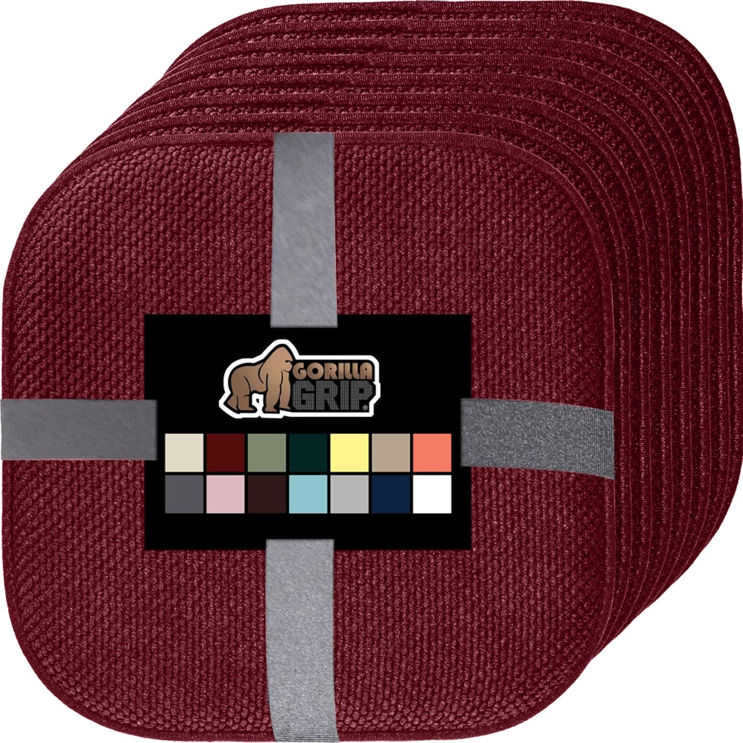 GORILLA GRIP Chair Cushions Set of 8 for Ultimate Comfort