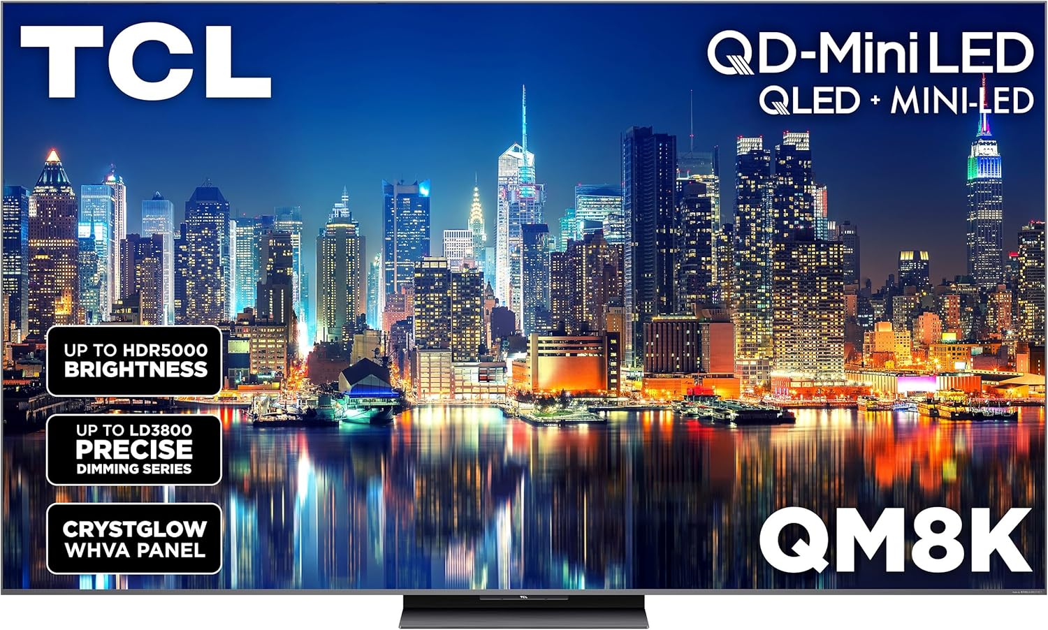TCL 75-Inch QD-Mini LED 4K UHD Smart TV with Halo Control