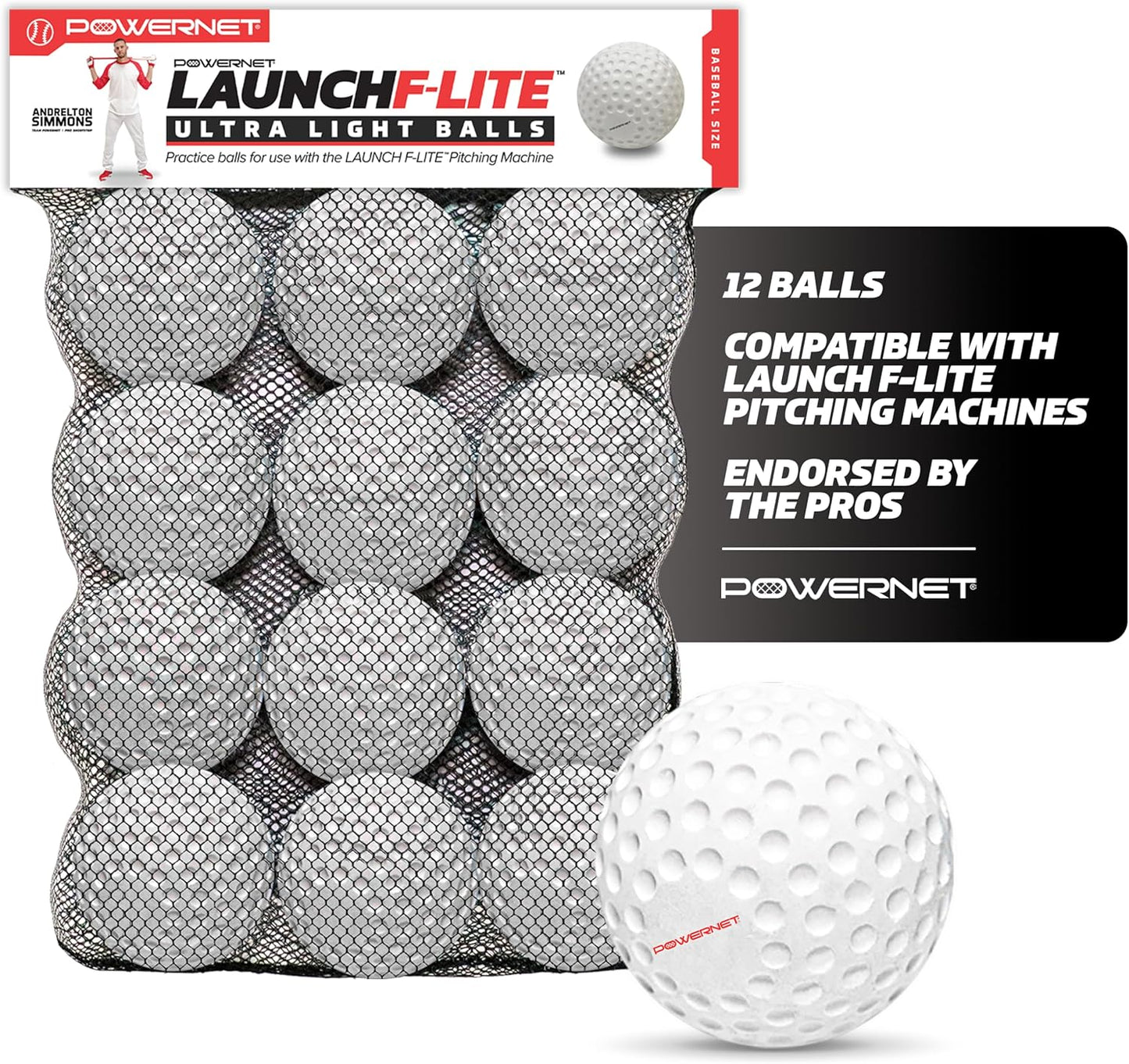 PowerNet Launch F-lite Softball Pitching Machine Bundle Review