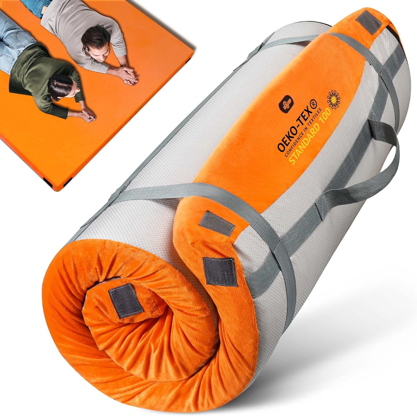 4 Inch Thick Foam Camping Mattress for Car Tent and Cot Use