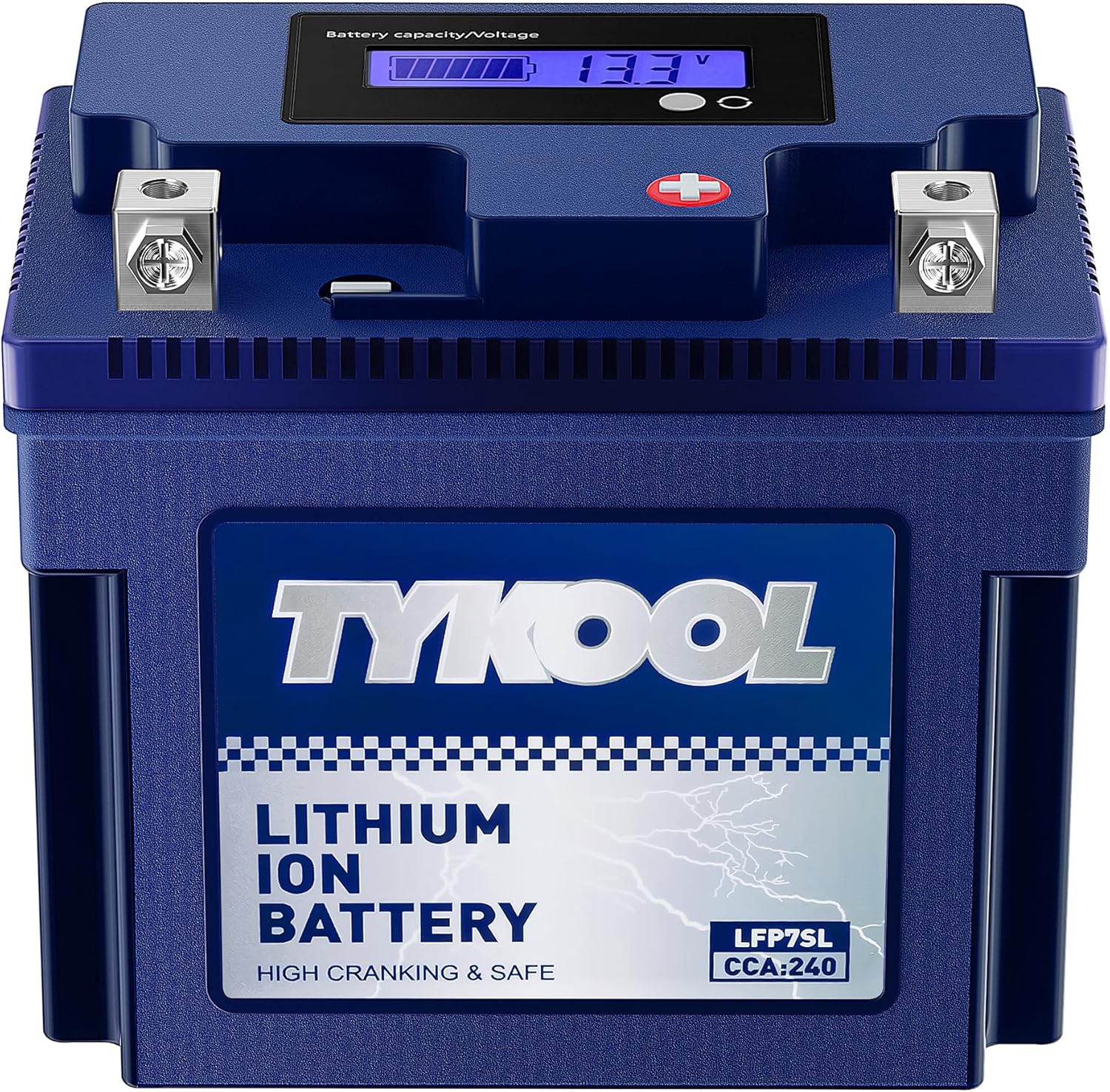 YTZ7S Lithium Motorcycle Battery with Built-in BMS for Powersports