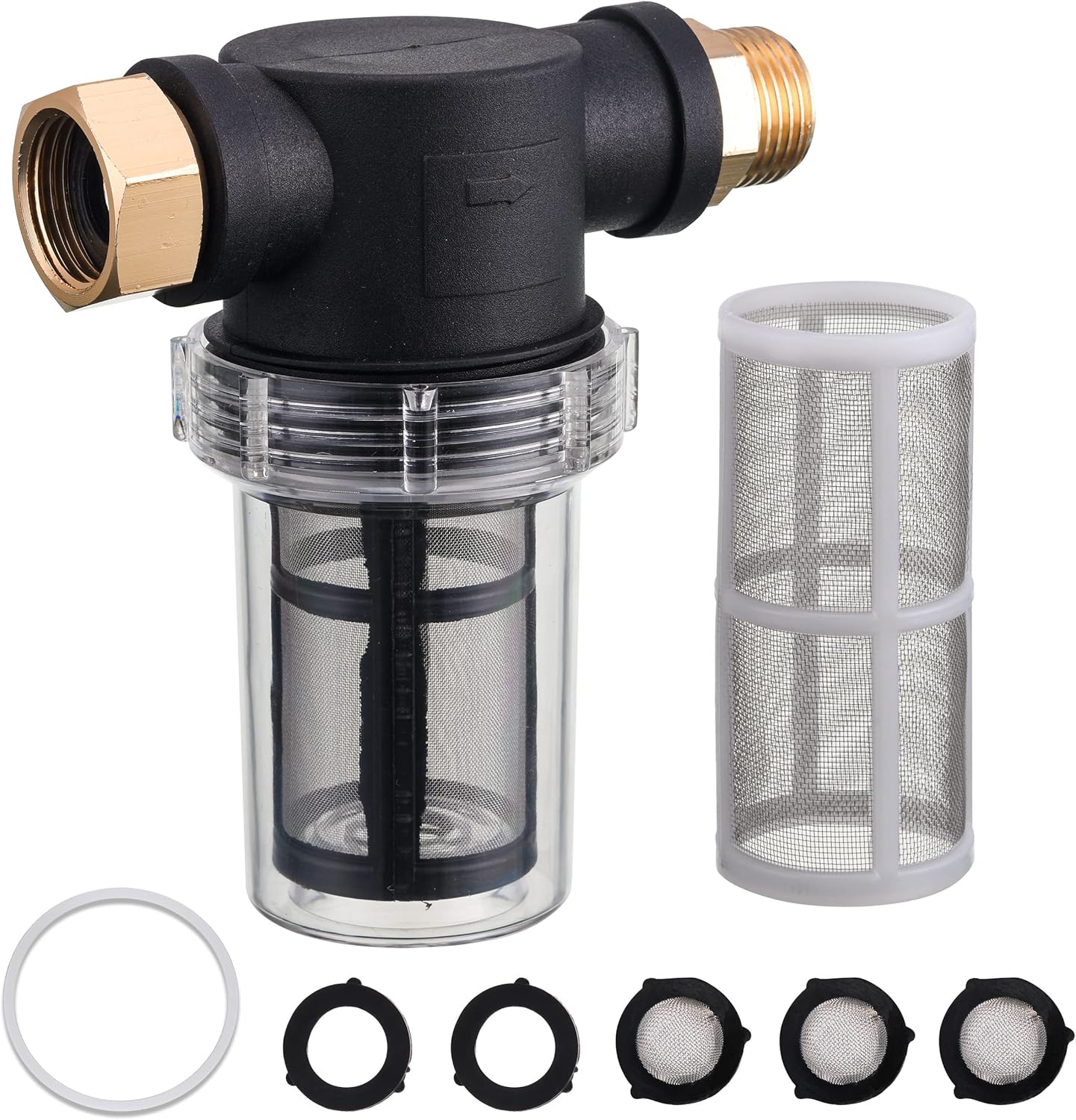 JOEJET Garden Hose Filter 2 Pack - Clean Water, Happy Plants!