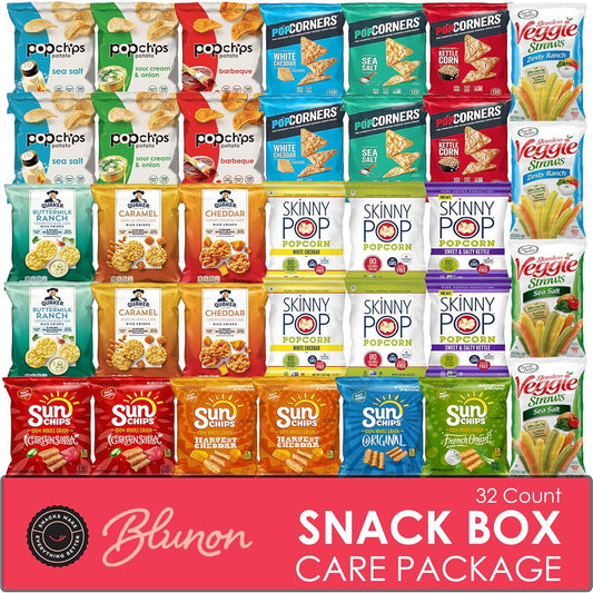 Snacks Variety Pack for Adults - Healthy Snack Box Gift