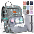 PILLANI Baby Diaper Bag Backpack - Large Waterproof Organizer