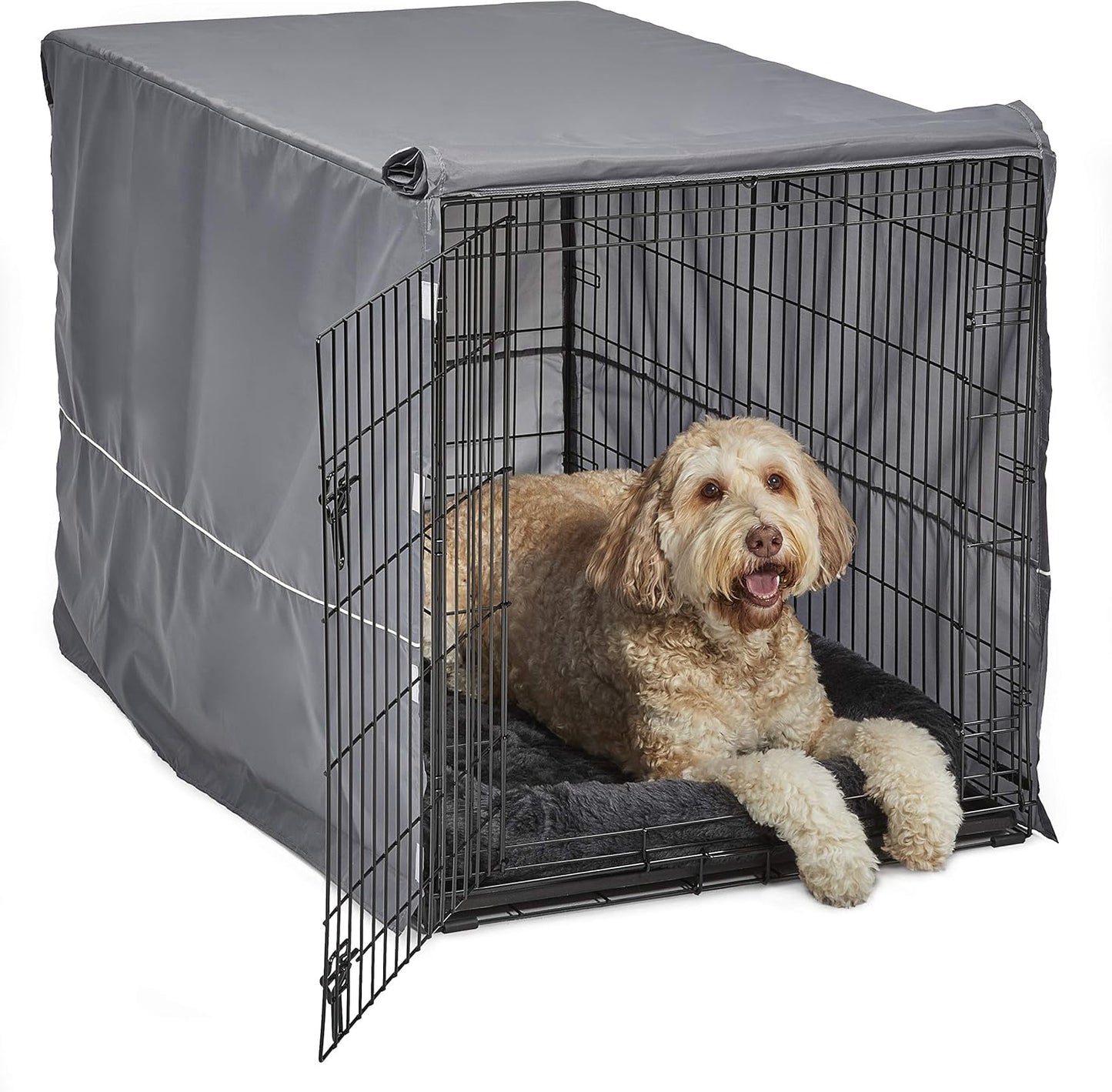 MidWest Double Door 48-inch Dog Crate Kit for Extra-Large Breeds