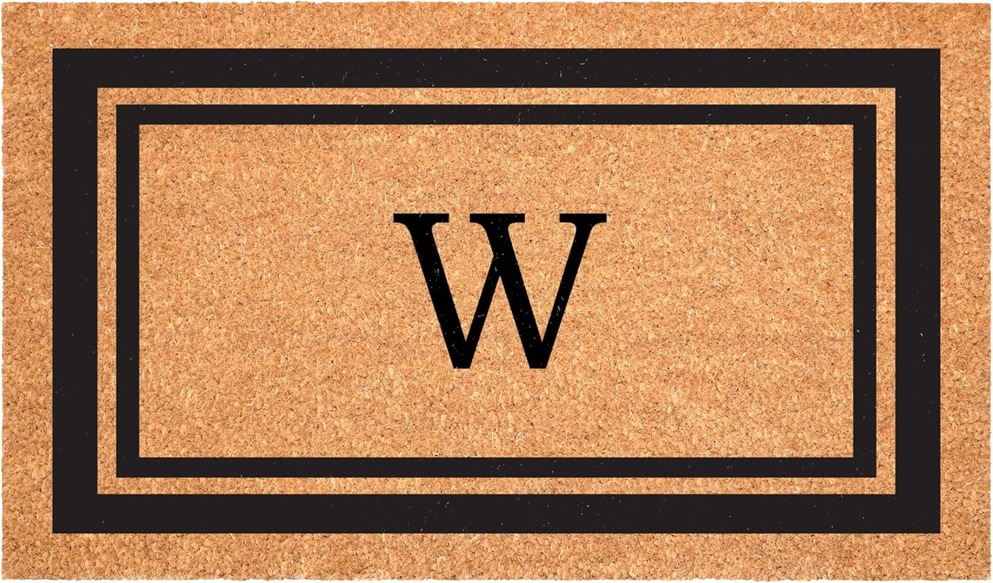 Calloway Mills Monogram Doormat 24in x 48in for All Seasons