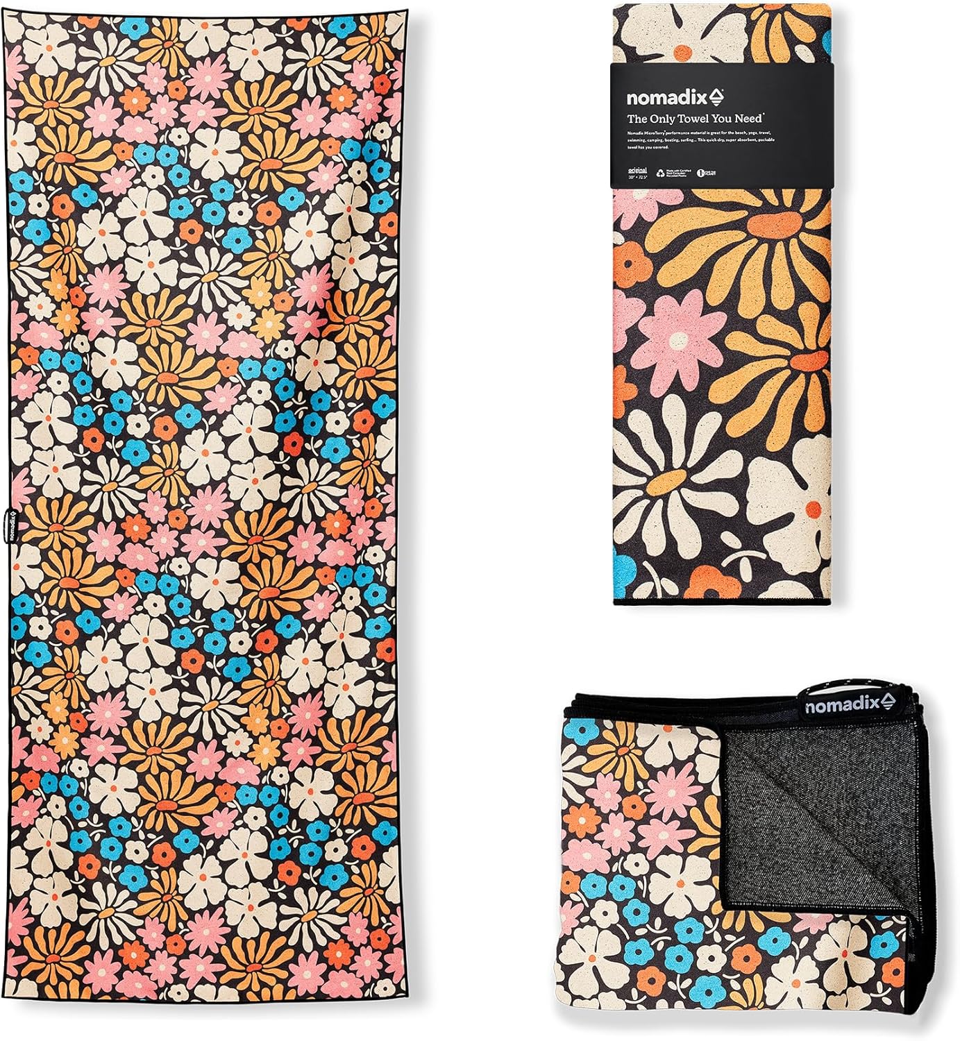 Nomadix Original Towel - Super Absorbent & Sand Resistant