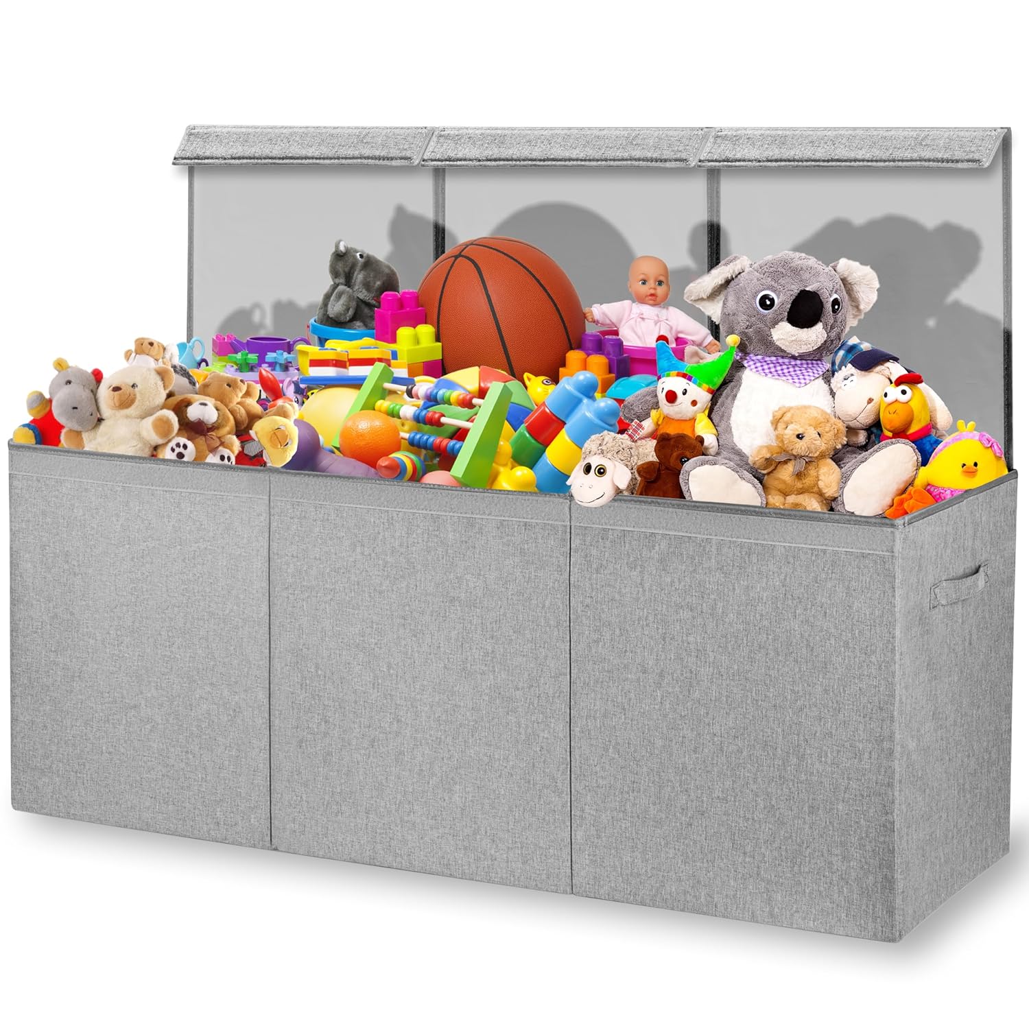 Zebra Baby Toy Storage Organizer for Kids - Large Collapsible Chest