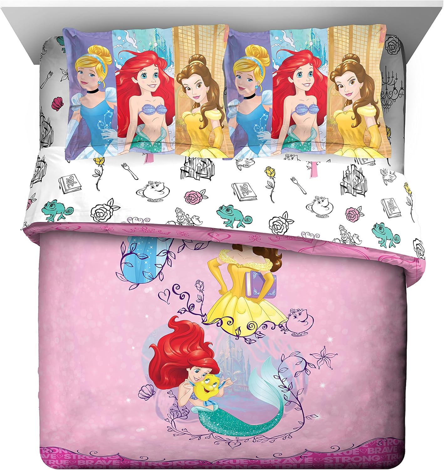 Disney Princess 'Friendship Adventures' Full Bed In A Bag Set