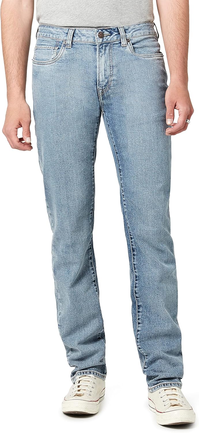 Buffalo David Bitton Men's Straight Six Jeans for Trendy Style