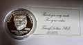 2020 Silver Donald Trump Private Mintage 1 oz.999 Silver Round