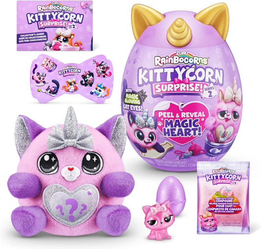 ZURU Rainbocorns Kittycorn Surprise - Collectible Plush