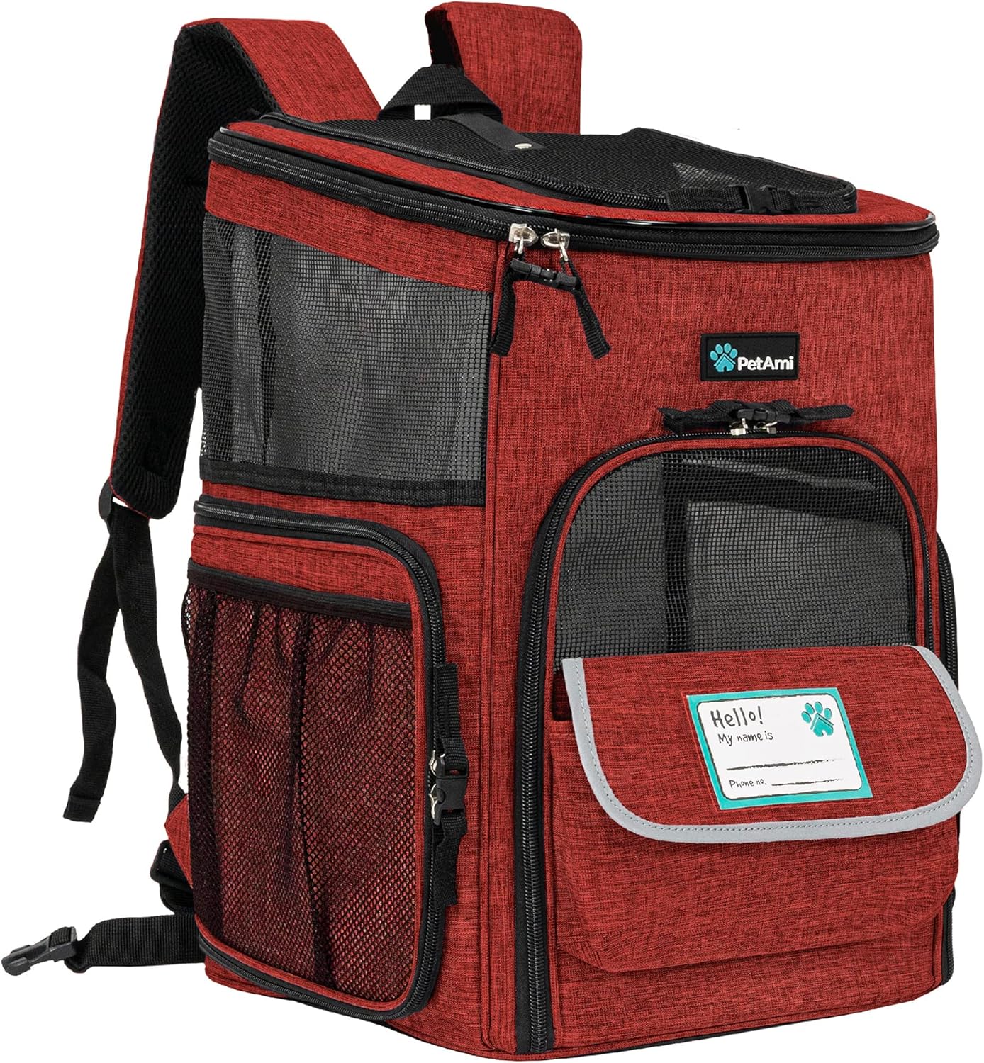 PetAmi Dog Backpack Carrier for Travel and Outdoor Adventures