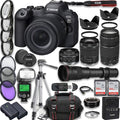Canon EOS R6 Mark II Mirrorless Camera Kit - Versatile 4K Shooter