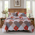 Travan Floral Printed Quilt Sets for Cozy Bedroom Decor