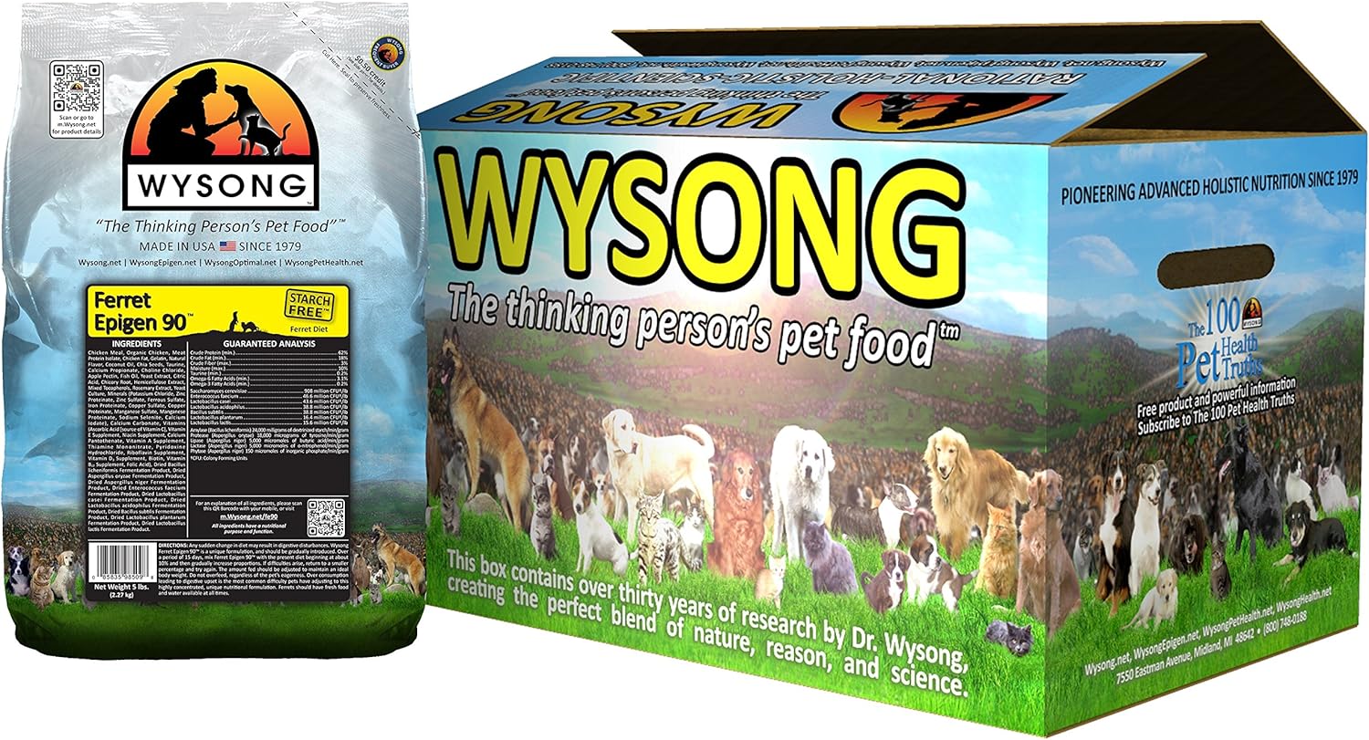 Wysong Ferret Epigen 90 Starch Free Dry Natural Food Review