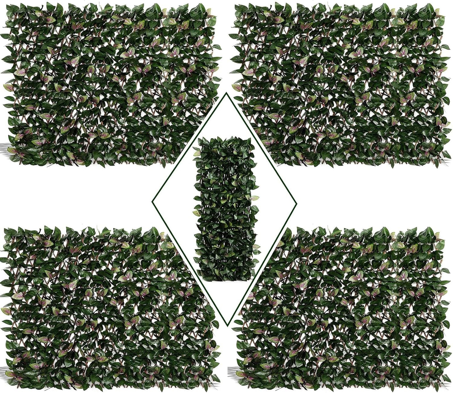 DOEWORKS Expandable Fence Privacy Screen for Outdoor Spaces
