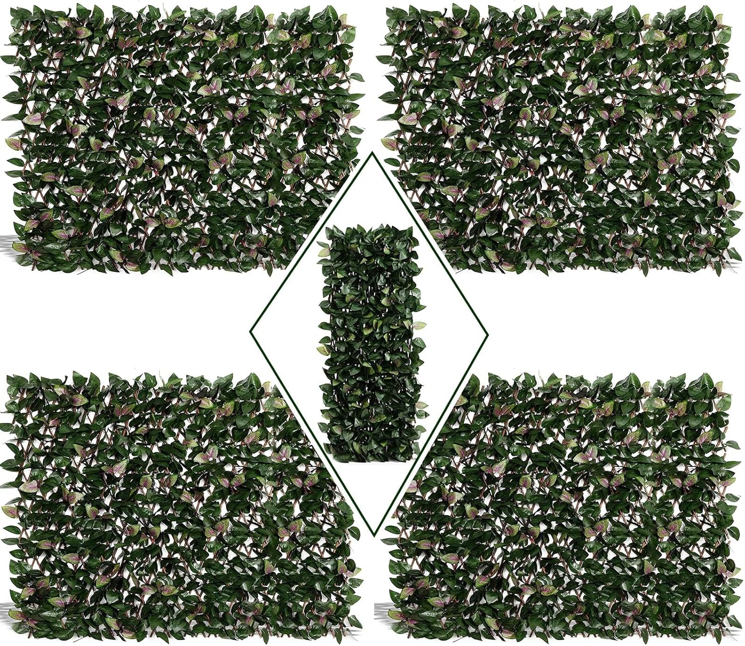 DOEWORKS Expandable Fence Privacy Screen for Outdoor Spaces
