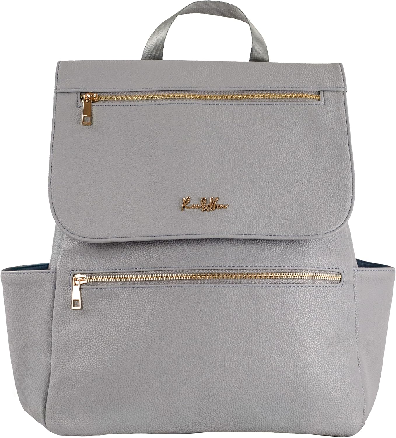 Premium Vegan Leather Diaper Bag Backpack for Stylish Parents