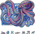 Sea Octopus Jigsaw Puzzle 200 Piece - Unique Wooden Adult Puzzle
