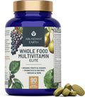 Whole Food Multivitamin for Women and Men - Organic Energy & Digestion