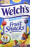 Welch's Fruit Snacks Mixed Fruit Bulk Pack - Gluten Free 40ct (Pack