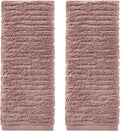 SKL Home CloudSoft Cotton Luxury 2-Piece Hand Towel Set, Clay - Plush