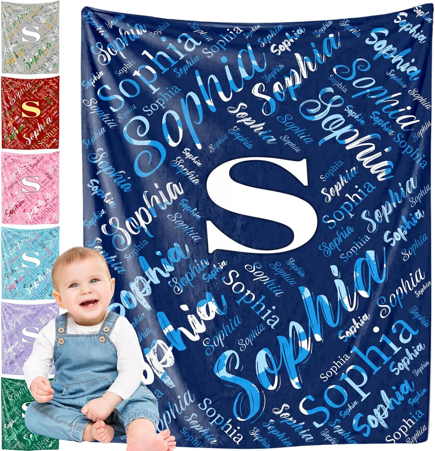 Personalized Baby Blanket - Custom Gift Joy!