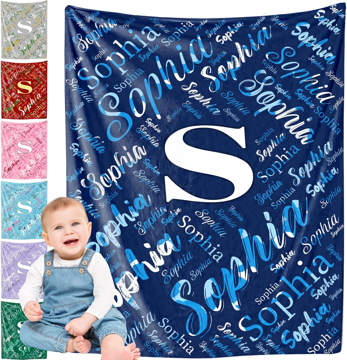 Personalized Baby Blanket - Custom Gift Joy!