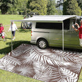 Outdoor Rug Waterproof 8x10 Reversible Patio Rug - Durable, Portable