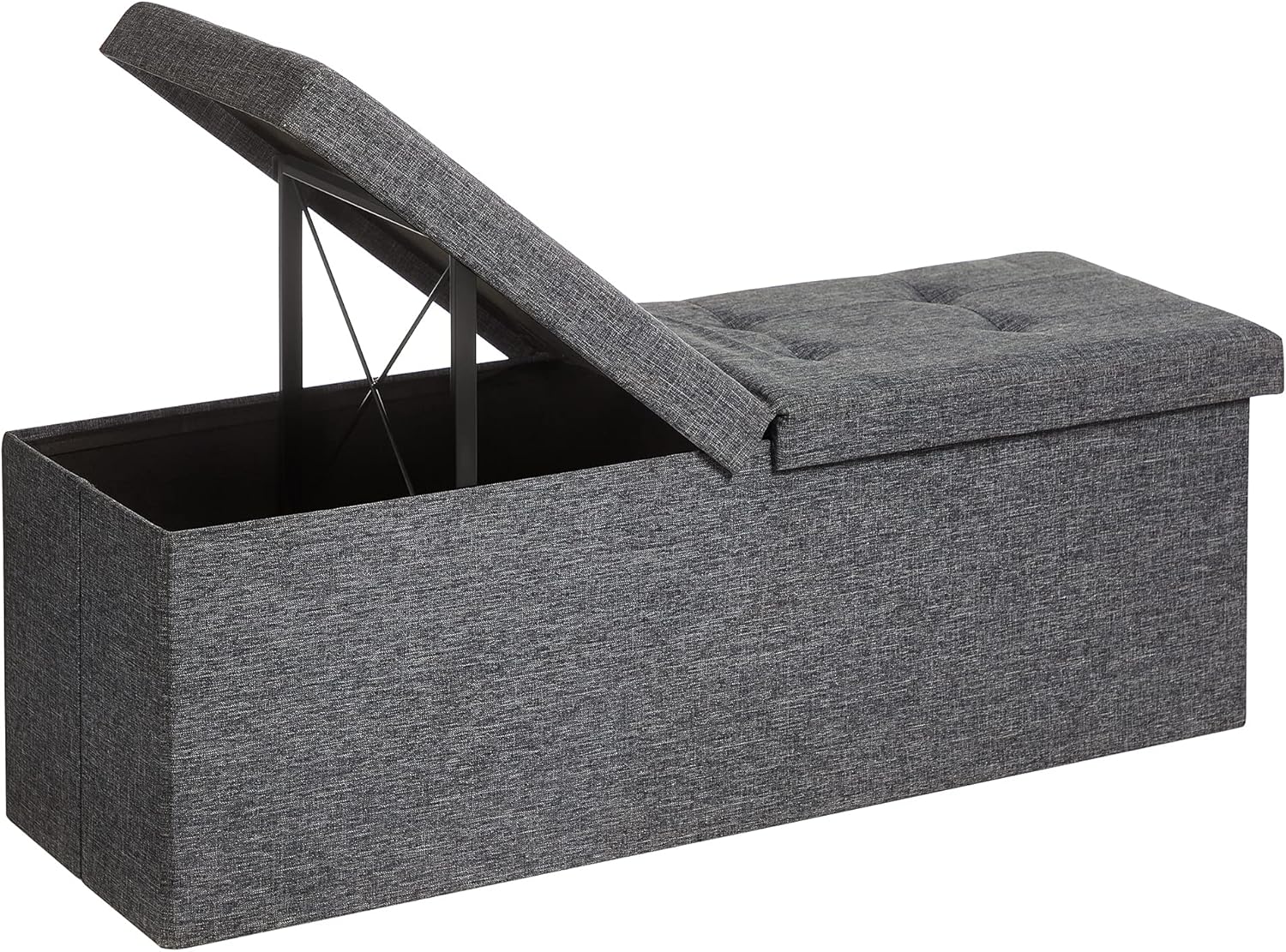 SONGMICS MAZIE Collection 43 Inches Storage Ottoman for Home